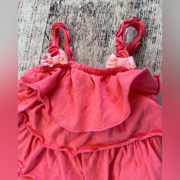 Cherokee Pink Ruffled Matching Set for Playful Days - Picture 2 of 3